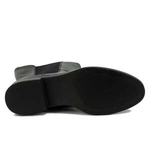 Elegáns Női Bőr Bokacsizma - Fekete - 37,5