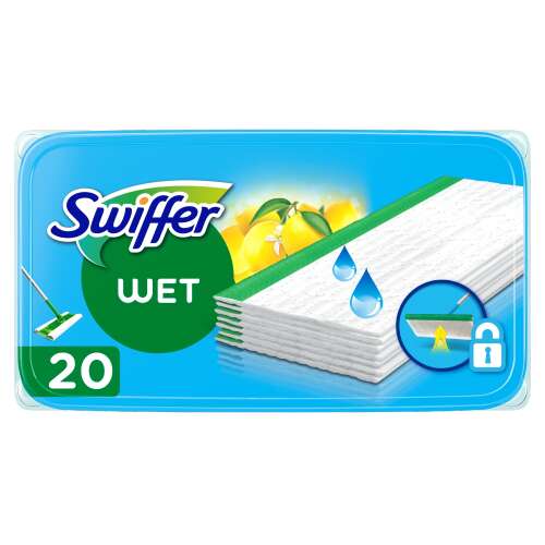 Șervețele umede Swiffer Sweeper Wet Floor Wipes 20pcs