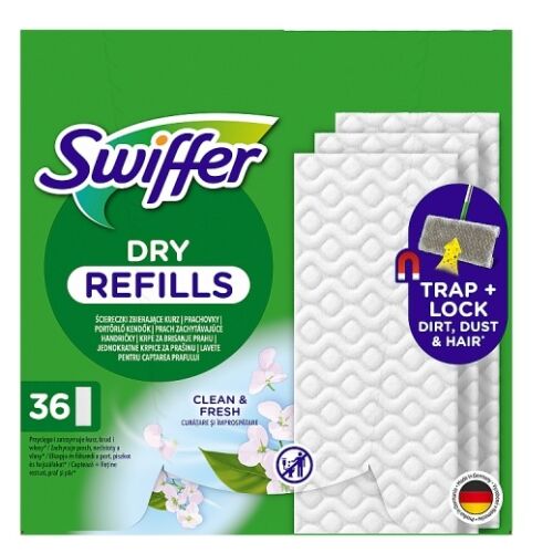 Swiffer Sweeper Száraz Padlótörlő Utántöltő 36db 146530476