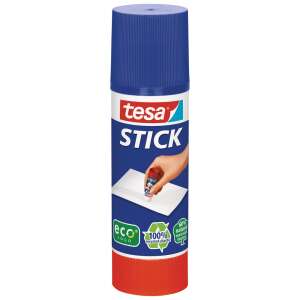 tesa STICK glue stick, 40g, eco-friendly, 100% recycled plastic, washable - Office accessory
