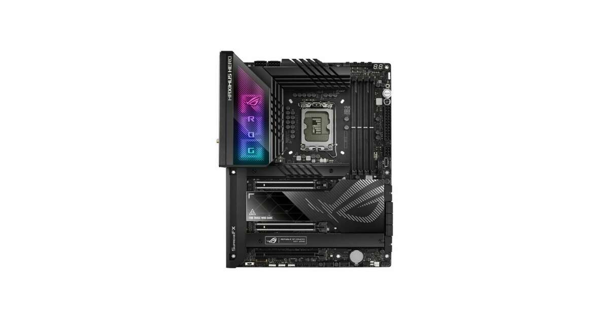 新品未開封 ASUS ROG MAXIMUS Z790 HERO LGA1700 ASUS ROG MAXIMUS Z790 HERO Motherboard - Intel Socket