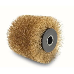 Scheppach MRS 1300 Copper Wire Brush - Rotary Tool Attachment for Rust and Paint Removal - Sanding Accessory