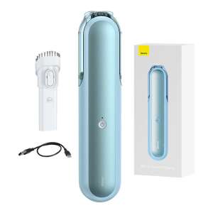 Baseus A1 Bezprzewodowy Odkurzacz Samochodowy, niebieski, z akcesoriami - Odkurzacz ręczny