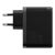 Adapter Baseus Zidni punjač Baseus GaN USB-C + USB, 100W + 1m kabel (crni) 47092063