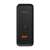 Baseus GaN5 Pro 100W fast charger with USB-C and USB ports, black, back view