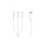XO kábel NB103 3in1 (lightning/micro/USB-C) 2,1A 1m, fehér 47094809