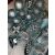 Overhead view of Springos blue and silver Christmas ornaments