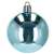 Blue shiny Christmas ball ornament