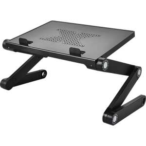 X1 Laptoptartó állvány, ergonomikus, sokféleképp állítható, fekete