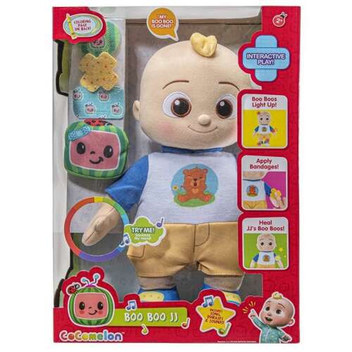 CoComelon Boo Boo JJ Interaktív Plüss - 30 cm
