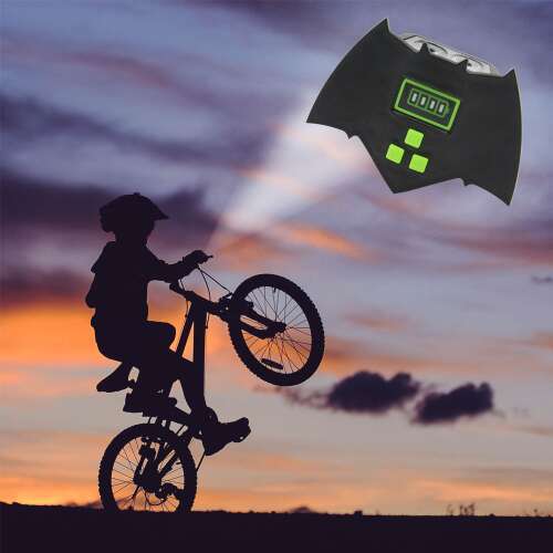 BatKing – Menő Batman formájú bicikli lámpa és csengő 2 extra erős T6 LED-del (BBV) (BBD)