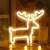 Lumină neon ren, semn neon de Crăciun, lumină neon decorativă, semn neon ren pentru Crăciun