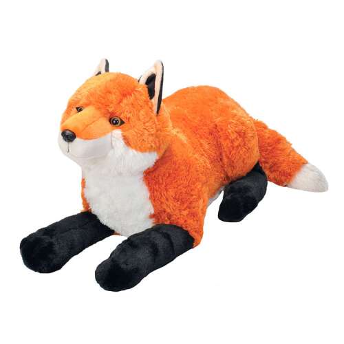 Голяма плюшена лисица от 76 см, мека и пухкава, идеална за деца и възрастни