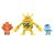 Pokémon figura 3 darabos csomag Piplup, Vulpix és Electabuzz karakterekkel