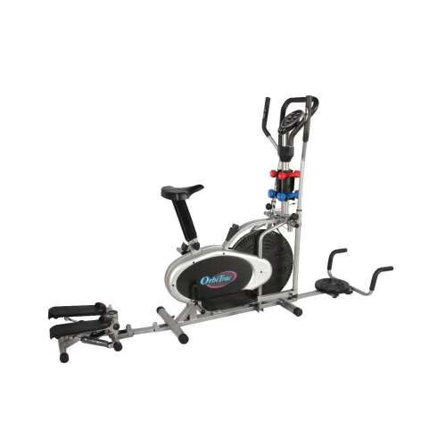 Orbitrac 3 in 1 Elliptical Trainer, Exercise Bike, and Stepper, Silver