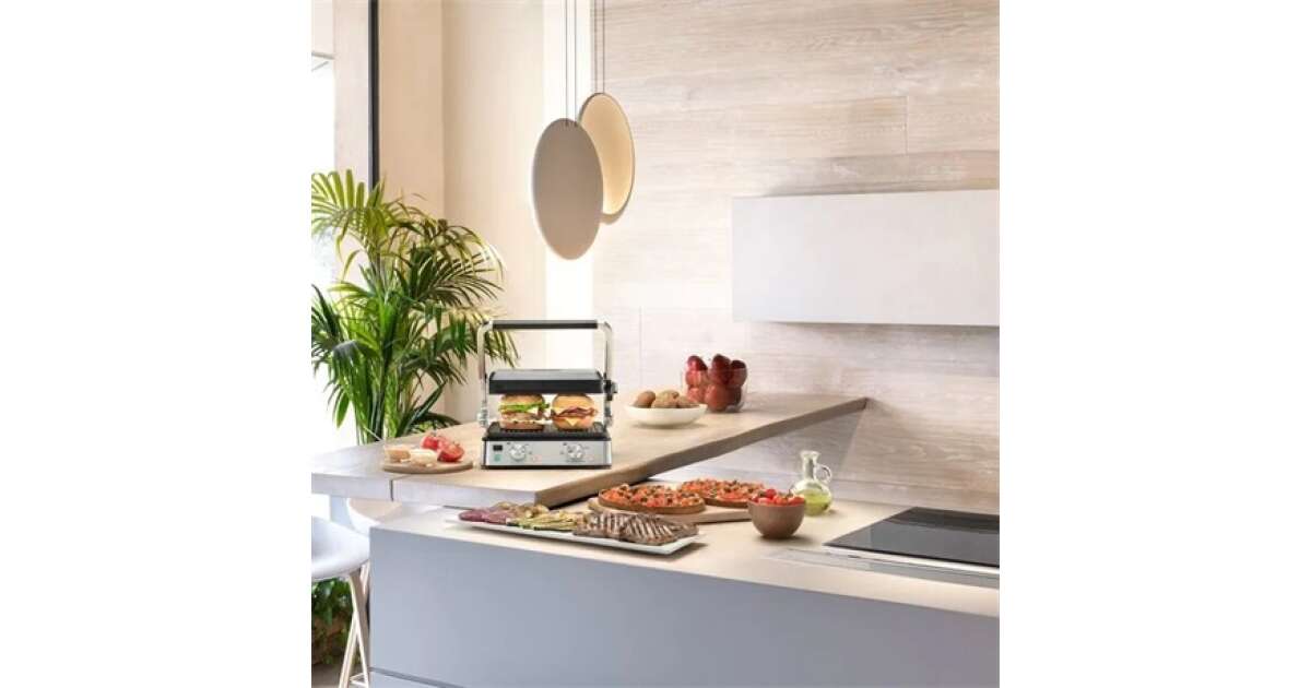 DeLonghi Multigrill 900 CGH920 Kontakt grill, 2000W, Állítható hőfok ...