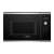 Вградена микровълнова печка Bosch BFL554MB0, черна с декорация от неръждаема стомана