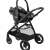 Maxi-Cosi Zelia S Trio stroller with car seat, gray