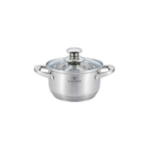 Blaumann Satin Gourmet Line Edelstahltopf mit Glasdeckel, 22 x 13 cm, 4.3 L - Gourmet