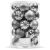 Springos 20-piece grey Christmas ornament set in packaging
