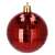 Roter Spiegel-Weihnachtsbaumschmuck Kugel