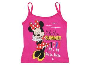 Disney pántos Trikó - Minnie Mouse #rózsaszín - 134-es méret 30844583 "Minnie"  Gyerek trikók, atléták