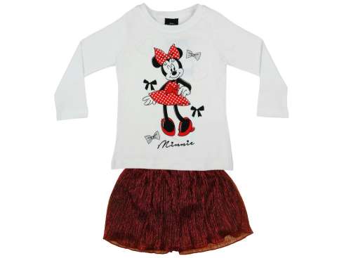 Disney kislány Szett - Minnie Mouse #fehér-barna 30852814