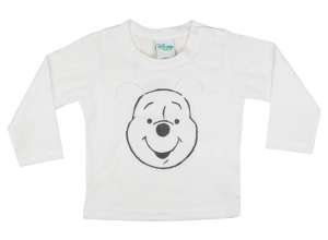 Disney Hosszú ujjú póló - Micimackó #fehér - 80-as méret 30852843 Gyerek hosszú ujjú pólók - Pamut