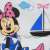  Disney rövid ujjú Body - Minnie Mouse #fehér-kék 30853920}