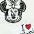 Disney ujjatlan Body - Minnie Mouse #fehér - 98-as méret 30854040}