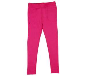 Lányka hosszú Leggings #rózsaszín - 146-os méret 30854487 Gyerek nadrágok, leggingsek - Pamut