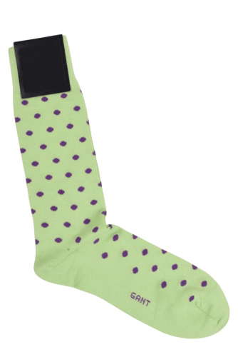 Gant kivizöld, pöttyös női zokni – M1 31188557