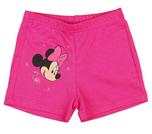 Disney csillámos lány Rövidnadrág - Minnie Mouse #rózsaszín - 122-es méret 30866073