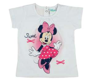 Disney lány Póló - Minnie Mouse #fehér - 74-es méret 30867192 Gyerek pólók - Fehér