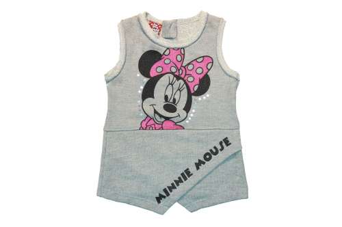 Disney lányka hosszított Trikó - Minnie Mouse #szürke - 128-as méret 30868786
