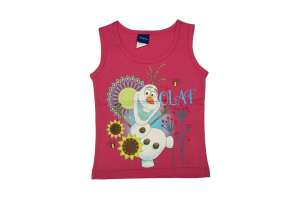 Disney lányka Atléta - Olaf #rózsaszín - 134-es méret 30869507 Gyerek trikók, atléták - Pamut