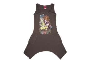 Mattel ujjatlan Kislány ruha - Monster High #szürke - 122-es méret 30873982 Kislány ruhák