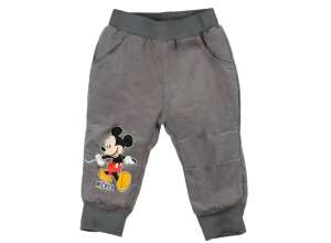 Disney bélelt Kordnadrág - Mickey Mouse #szürke - 80-as méret 30874511 Gyerek nadrágok, leggingsek - Fiú