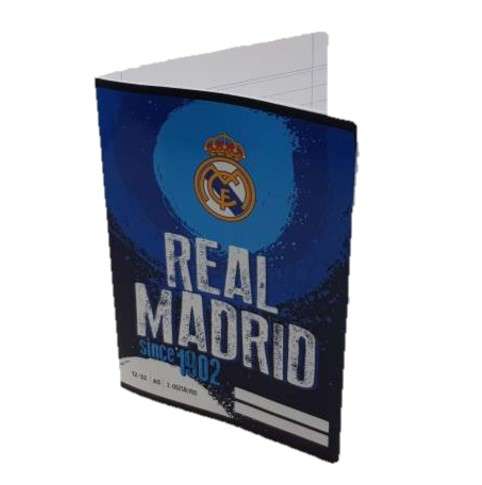 Caiet cu linii A/5 12-32 (pentru clasa a III-a) cu design Real Madrid #albastru 31525232