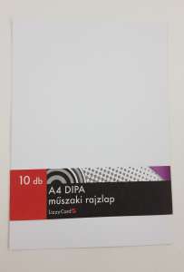 Lizzy Card A/4 műszaki Rajzlap