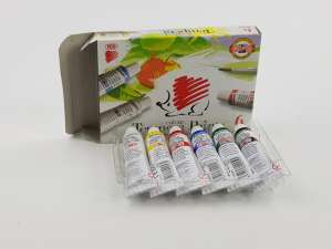 ICO Tempera w tubkach 6 szt.