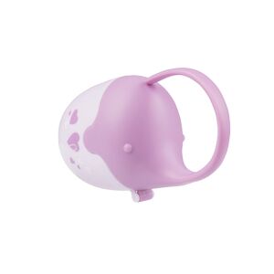BabyOno Elephant Pacifier Case, Mallow, Closed View - Babies & Toddler
