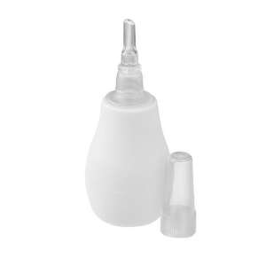 BabyOno Nasal Aspirator, white, for babies, soft tip, easy to use, hygienic - Nasal aspirator