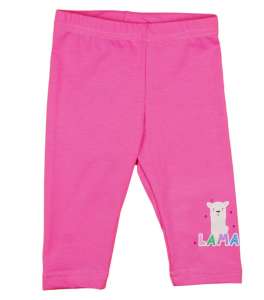 Kislány pamut Nadrág - Láma #rózsaszín - 104-es méret 30883887 "Mása és a Medve"  Gyerek nadrág, leggings