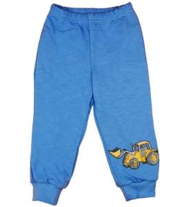 Vékony fiú szabadidő Nadrág - Markoló #kék - 122-es méret 30883967 Gyerek nadrágok, leggingsek