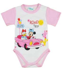 Disney baba Body - Minnie Mouse #rózsaszín 30884346 Body-k - Pamut