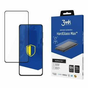 3mk HardGlass Max folie de protecție ecran pentru Samsung Galaxy S21 FE 5G cu ambalaj - 3MK Folii protecție