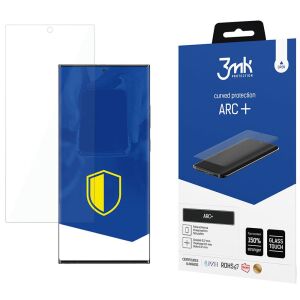 Folie de protecție ecran 3mk ARC+ pentru Samsung Galaxy S22 Ultra 5G cu ambalaj - 3MK Folii protecție