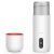 Deerma DR035S electric thermos with cup, side view