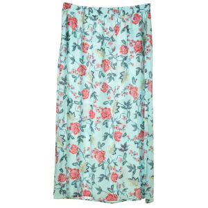 Fustă lungă pentru femei s. Oliver cu imprimeu floral albastru – 46 130489049 - Îmbrăcăminte pentru femei